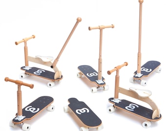 Trottinette, Skateboard - Jouet d'approche OTSBO 6 en 1 pour le skateboard.