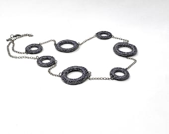 BUKEQILA Orecchini Lunghi A Nappa Con Zirconi – Stile Francese Minimalista, Regalo Con Sacchetto