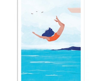 Art-Poster - Jump - Maja Tomljanic