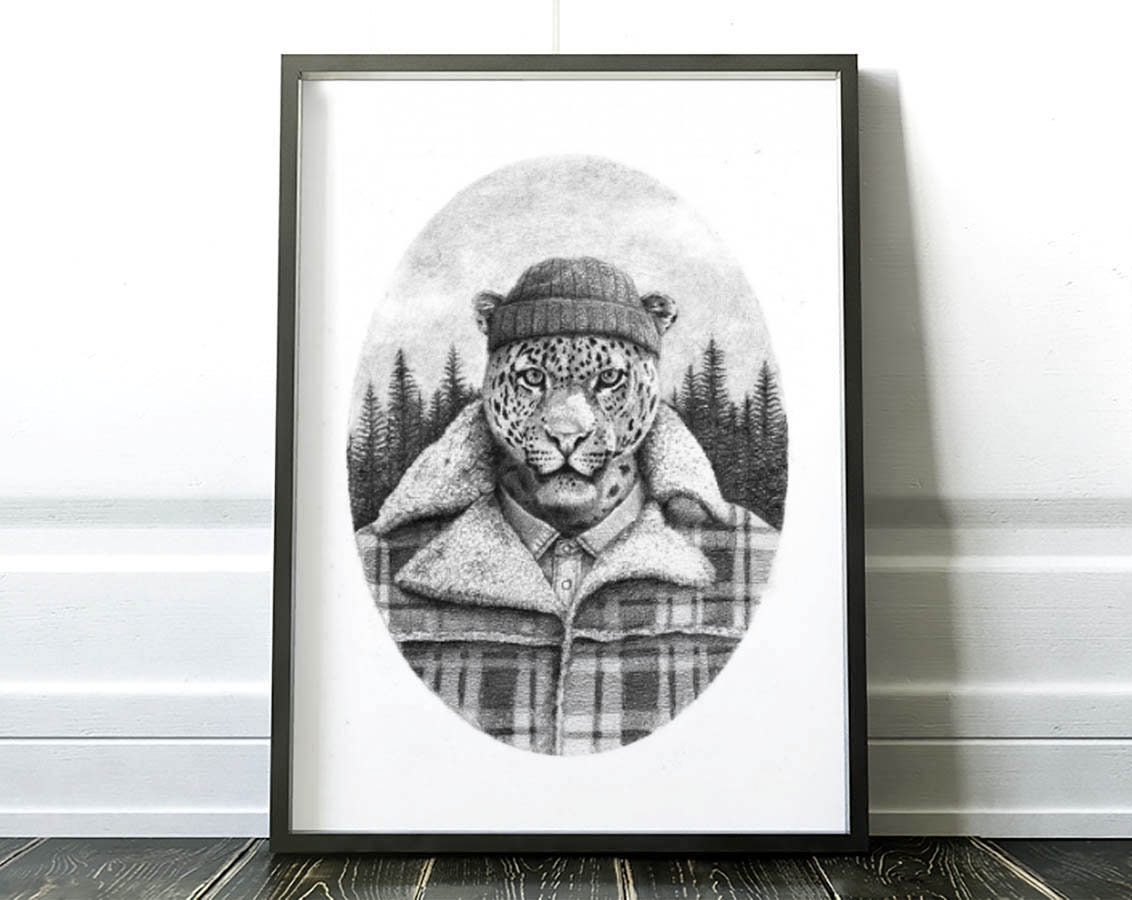 Art-Poster - Lumberjack Mike Koubou