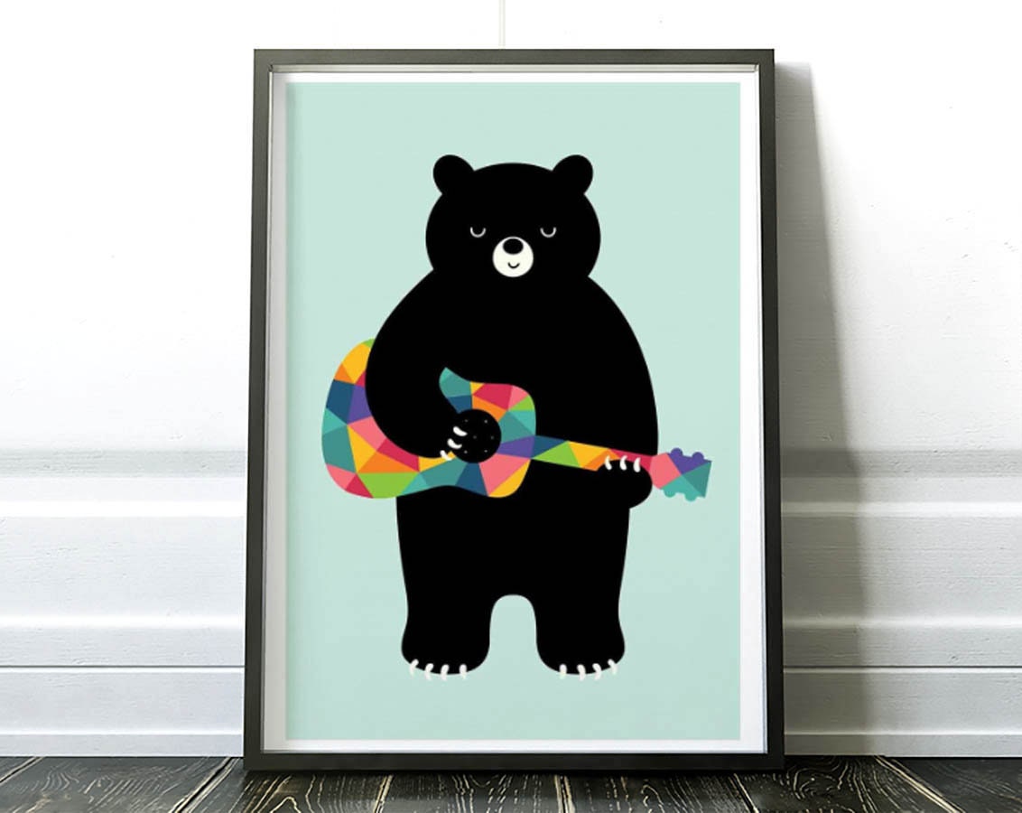 Art-Poster - Happy Song Andy Westface