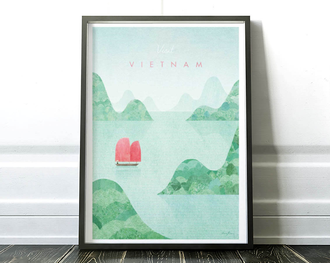 Art-Poster - Visit Vietnam Henry Rivers