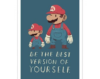 Art-Poster - Be the best of yourself - Louis Roskosch
