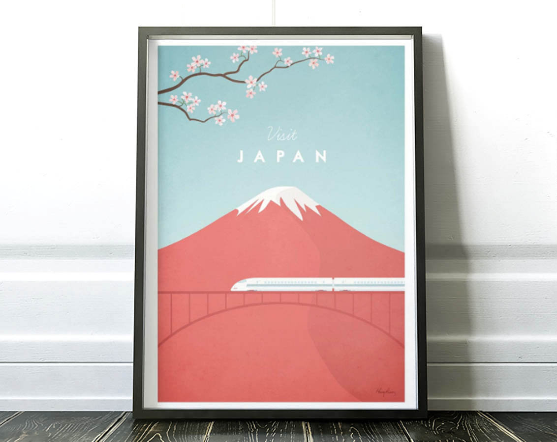 Art-Poster - Visit Japan Henry Rivers
