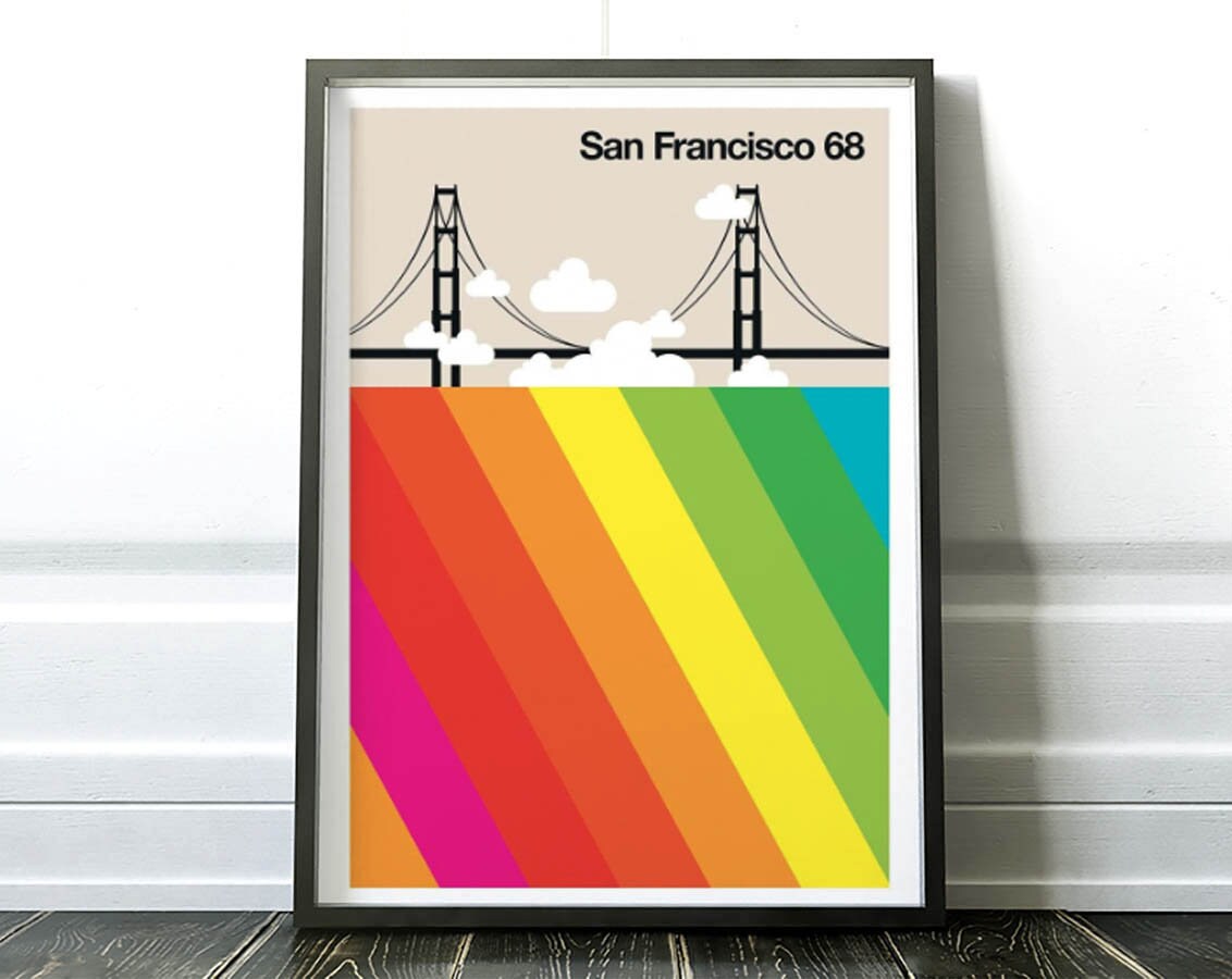 Art-Poster - San Francisco 68 Bo Lundberg