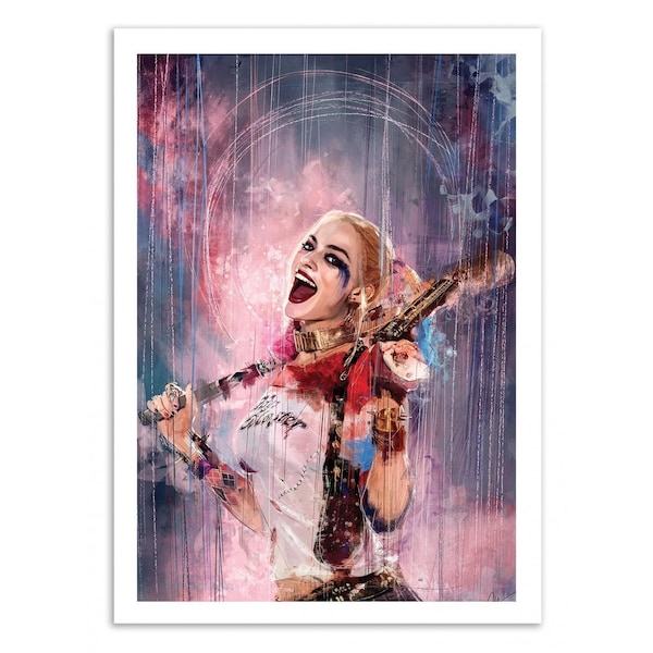 Art-Poster - Harley Quinn - Wisesnail