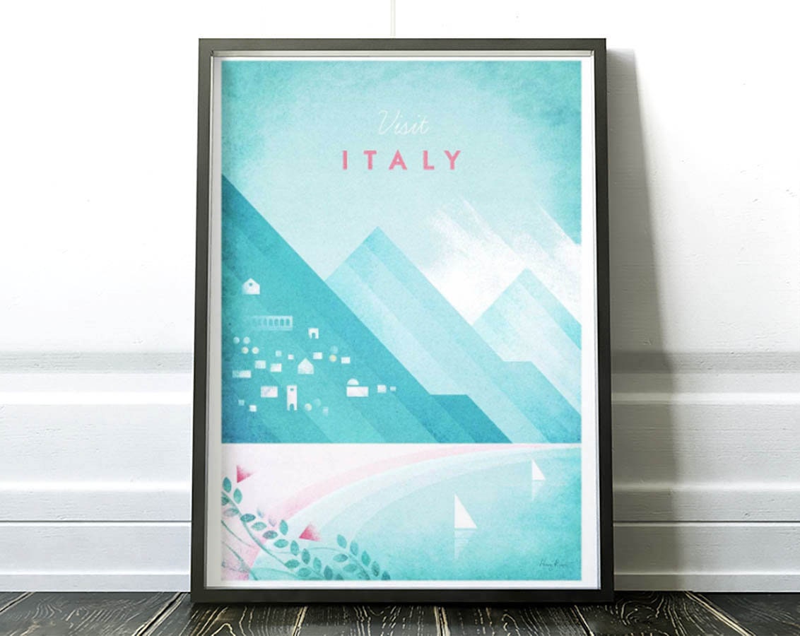 Art-Poster - Visit Italy Henry Rivers