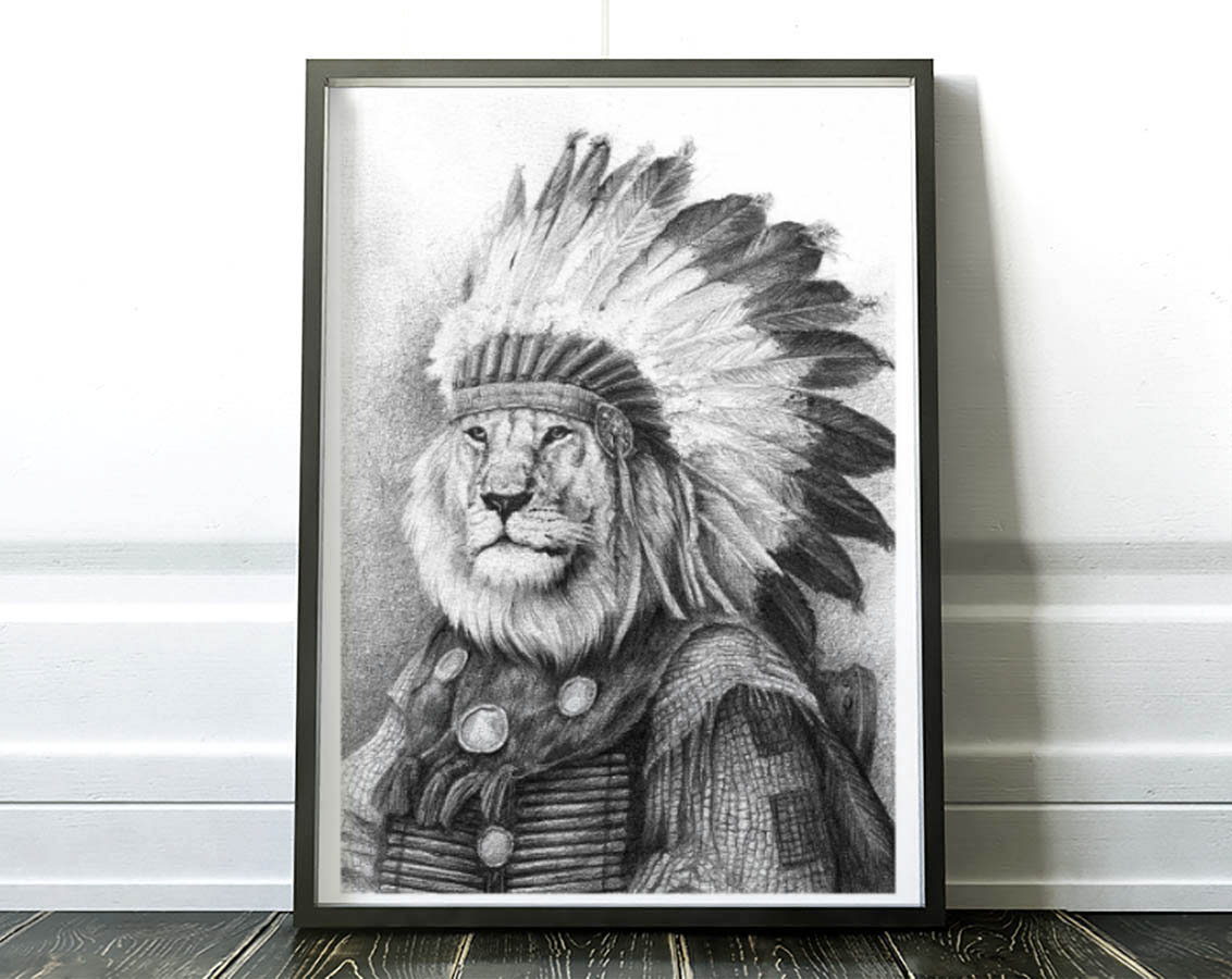 Art-Poster - Chief Mike Koubou