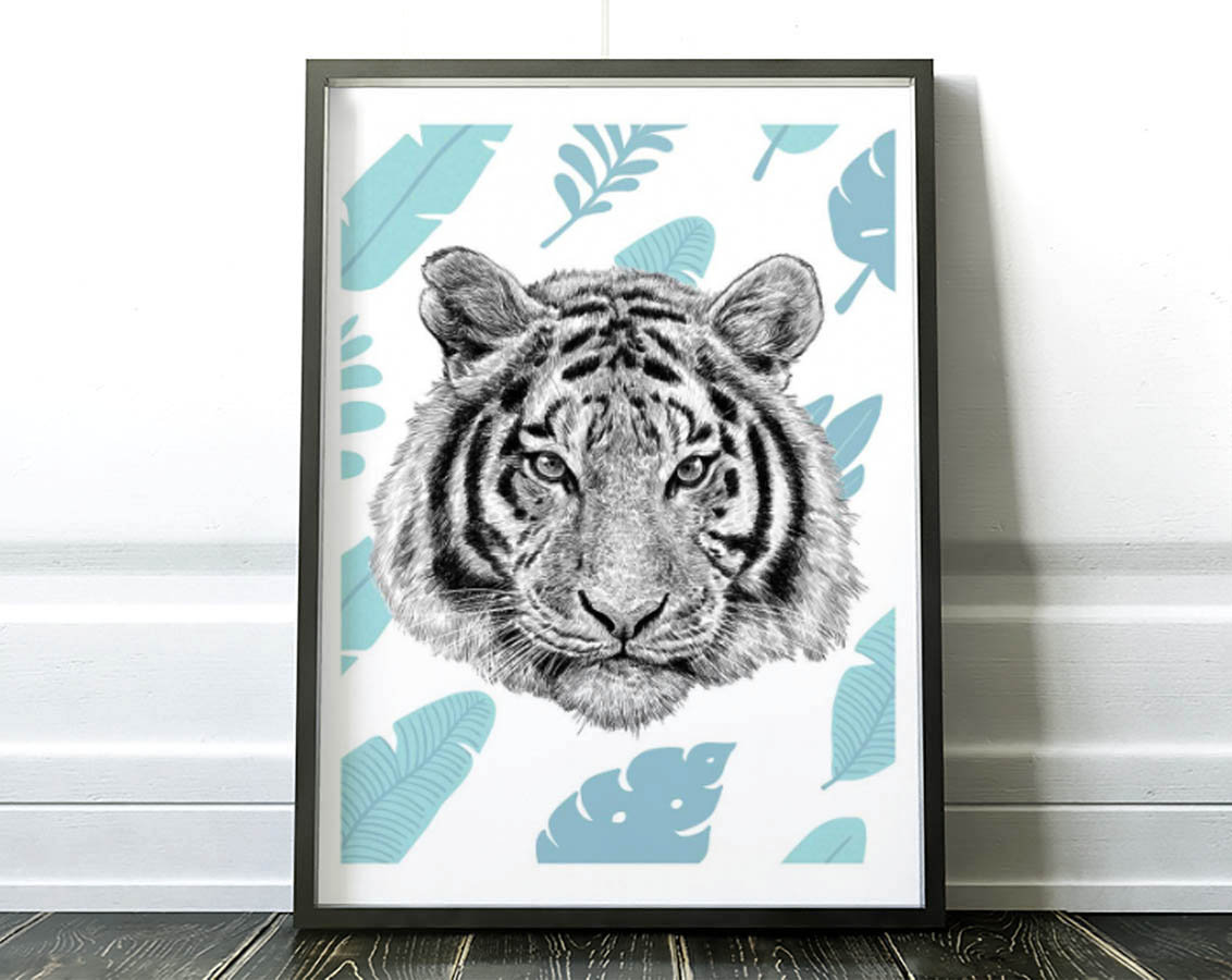Art-Poster - Tropical Tiger Seven Trees