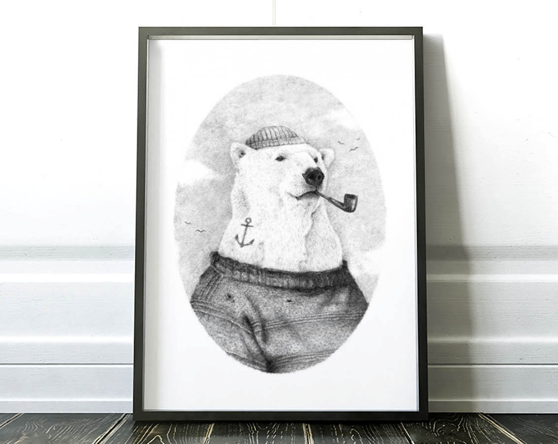 Art-Poster - Onto The Shore Mike Koubou