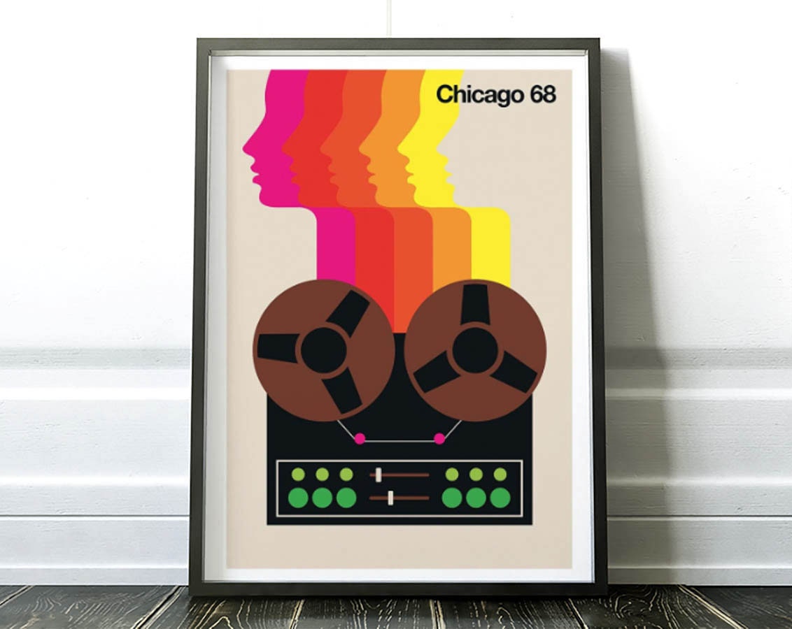 Art-Poster - Chicago 68 Bo Lundberg