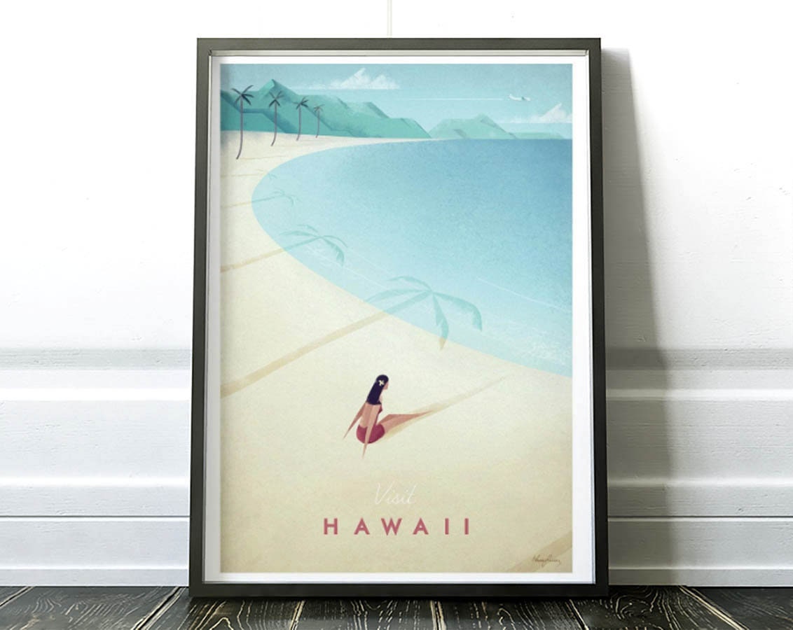 Art-Poster - Visit Hawaii Henry Rivers