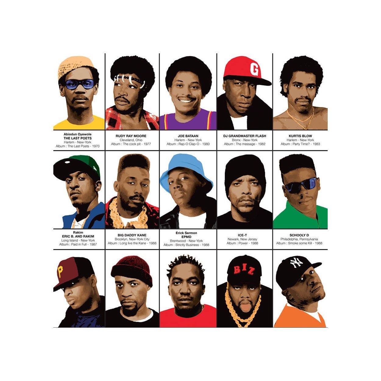 HIPHOP ポスター ヒップホップ レジェンド 60cm×90cmの通販 by