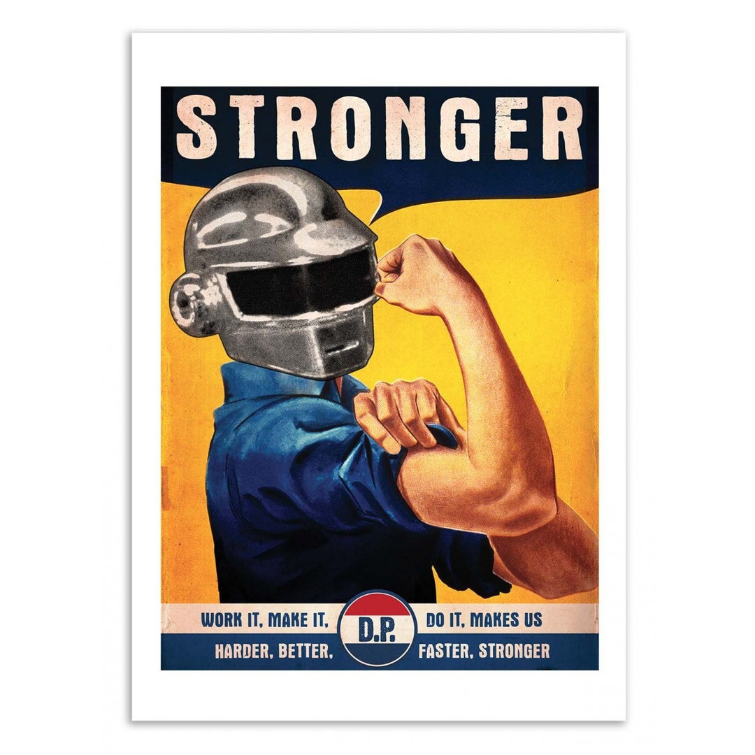 Art-poster - Stronger - David Redon - Etsy