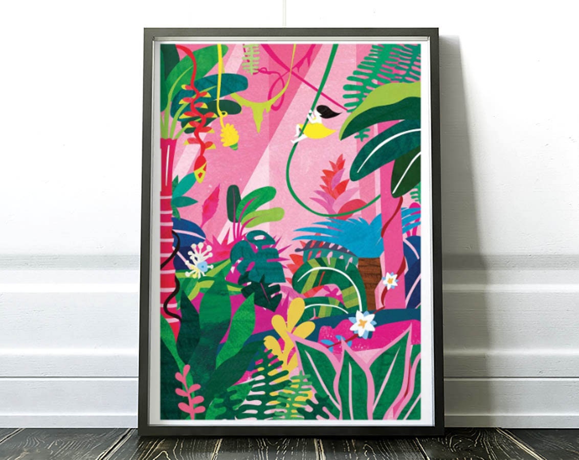Art-Poster - Jungle Shihotana