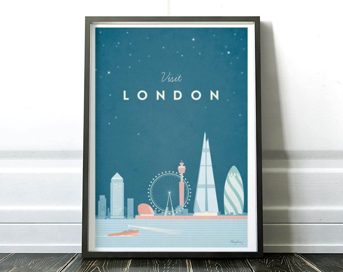 Art-Poster - Visit London Henry Rivers