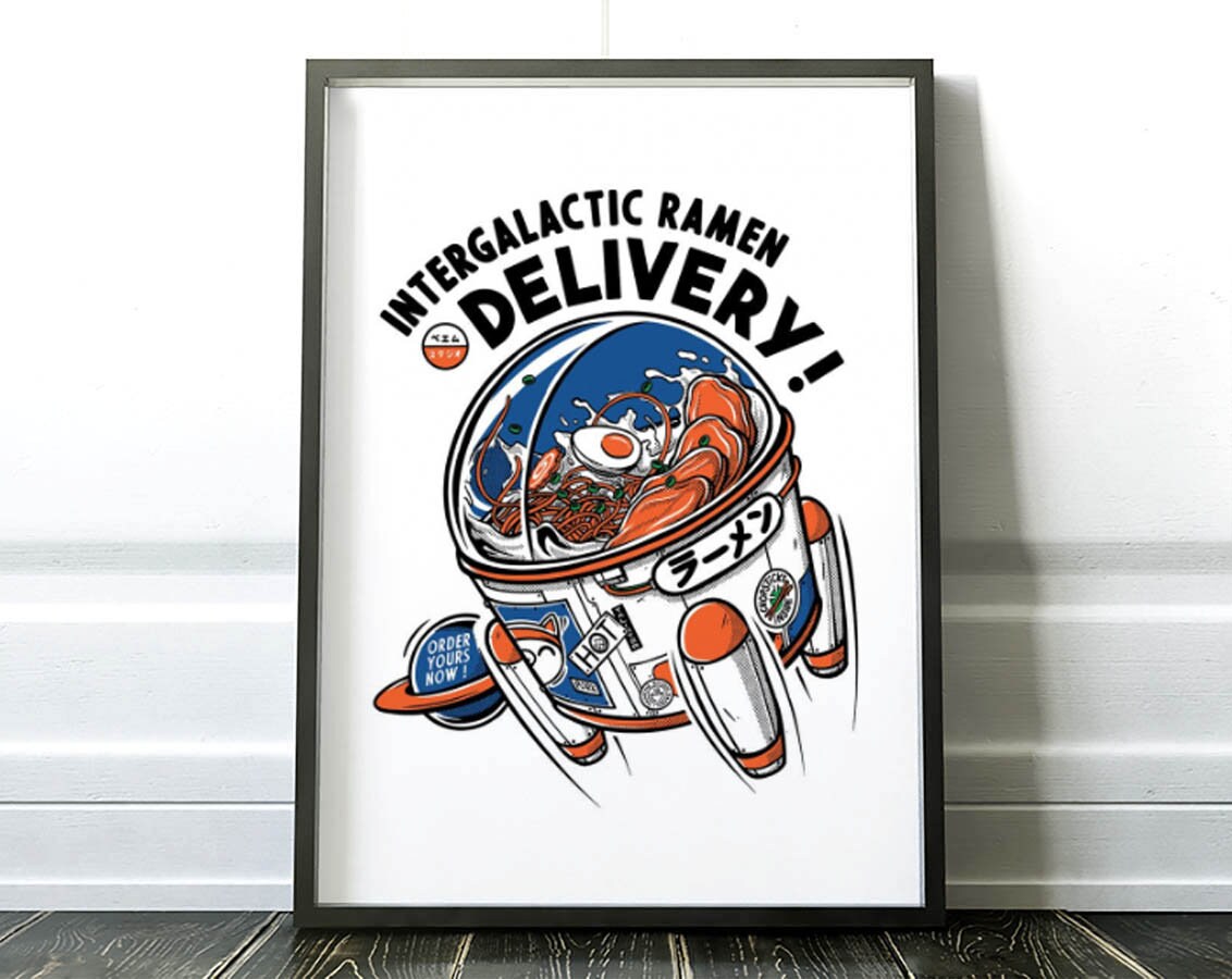 Art-Poster - Intergalactic Ramen Paiheme Studio