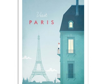 Art-Poster - Visit Paris - Henry Rivers