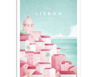 Art-Poster - Visit Lisbon - Henry Rivers