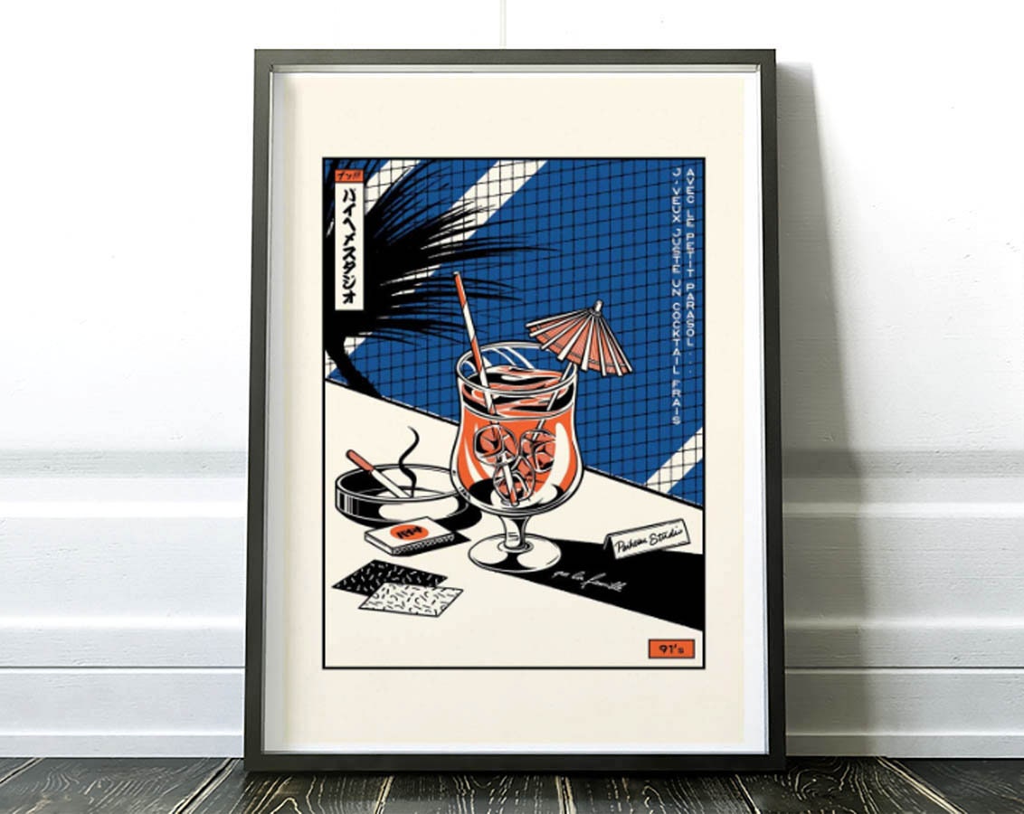 Art-Poster - Cocktail Paiheme Studio