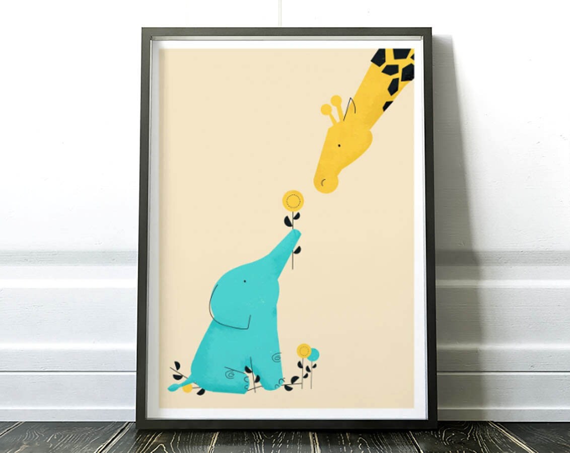 Art-Poster - Baby Elephant Jay Fleck