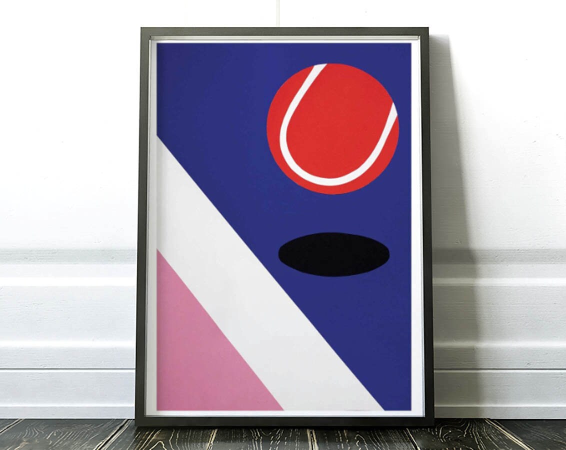 Art-Poster - Miami Tennis Club Rosi Feist