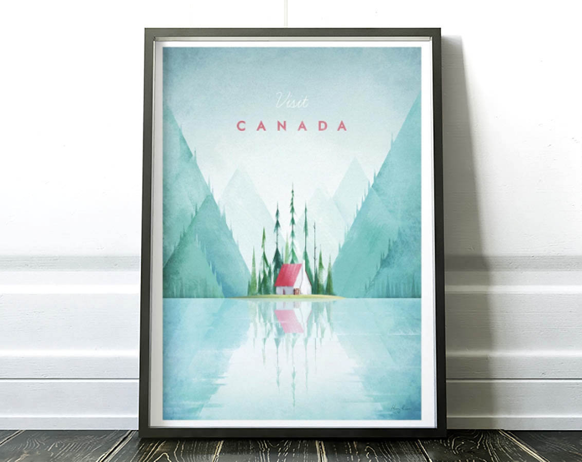 Art-Poster - Visit Canada Henry Rivers