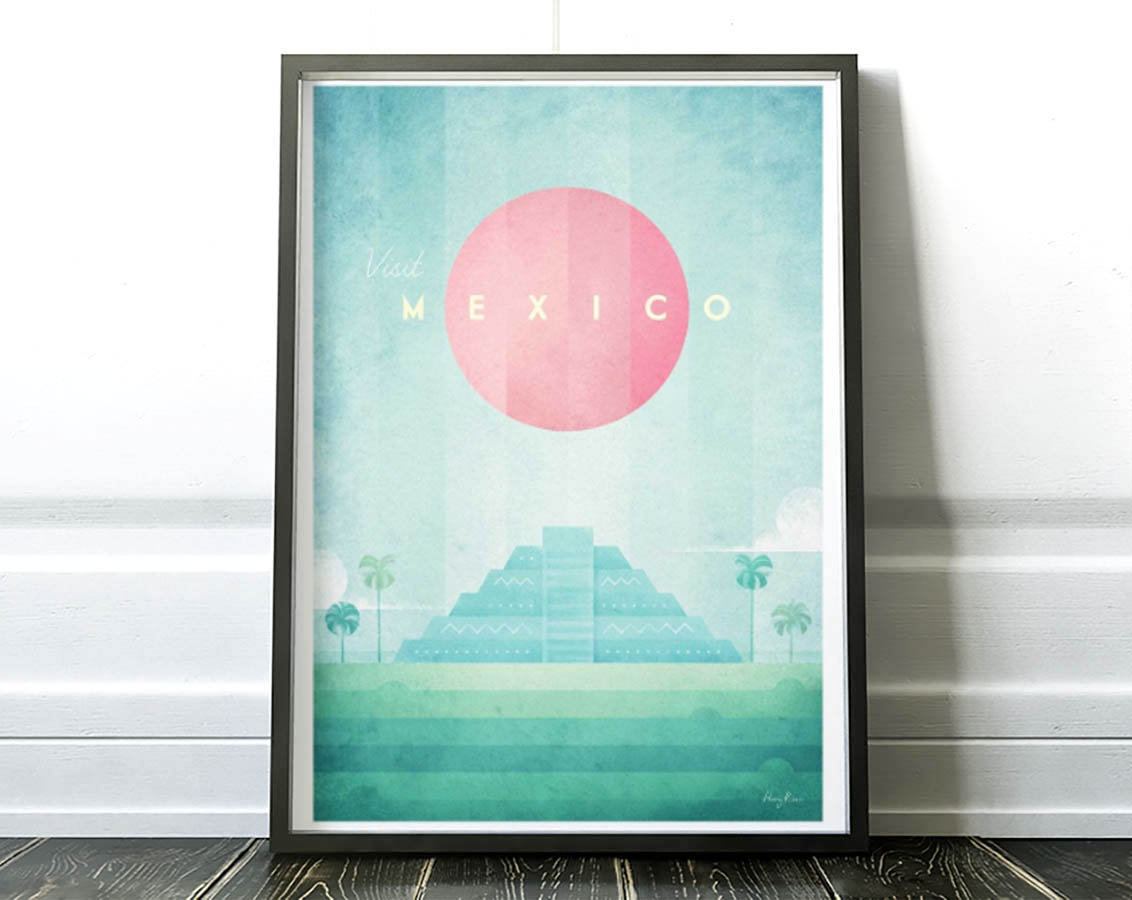 Art-Poster - Visit Mexico Henry Rivers