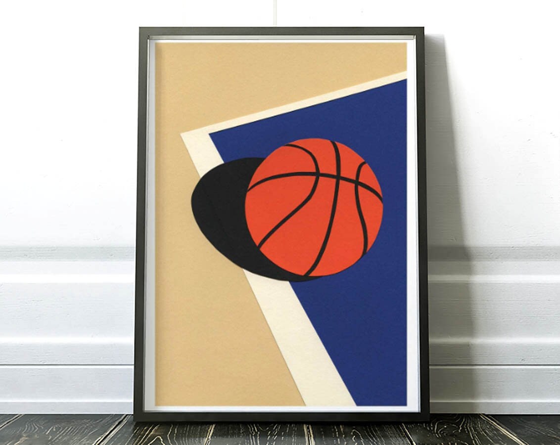 Art-Poster - Oakland Basketball Team Version 2 Rosi Feist