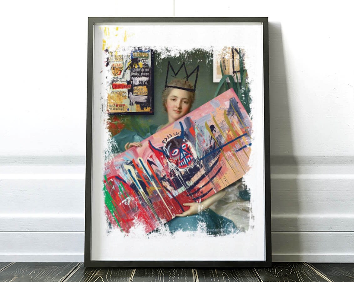 Art-Poster - Basquiat Fan José Luis Guerrero