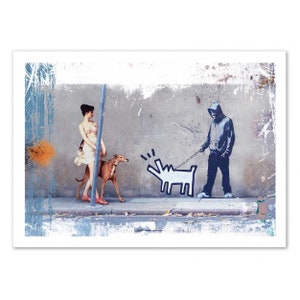 Art-Poster - Casimir, Haring and Banksy - José Luis Guerrero