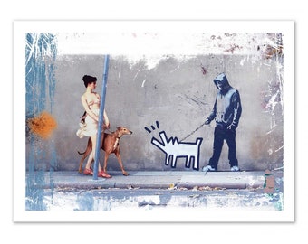 Art-Poster - Casimir, Haring and Banksy - José Luis Guerrero