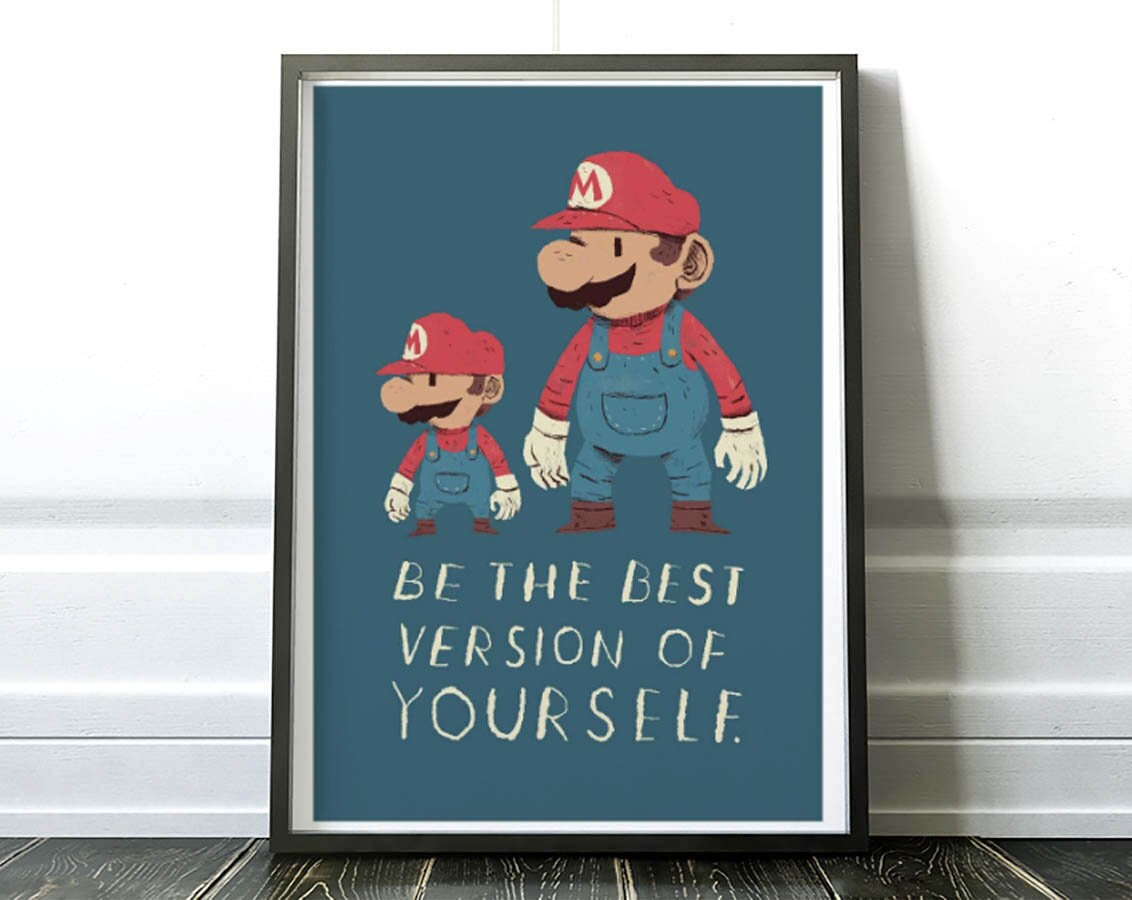Art-Poster - Be The Best Of Yourself Louis Roskosch