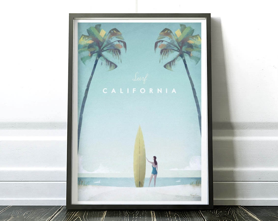 Art-Poster - Visit California Henry Rivers