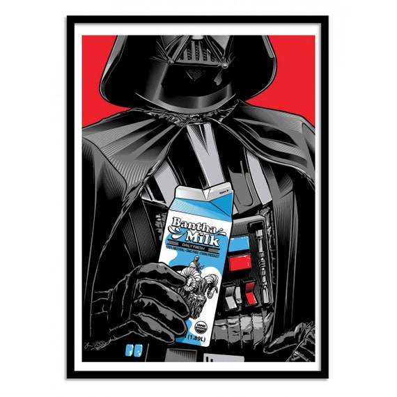 Art-poster - Darth Vader - Joshua Budich - Etsy