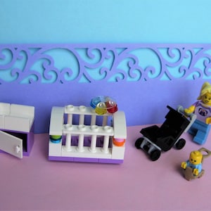 Lego friends baby nursery sales