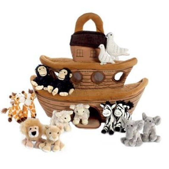 noah's ark plush animals