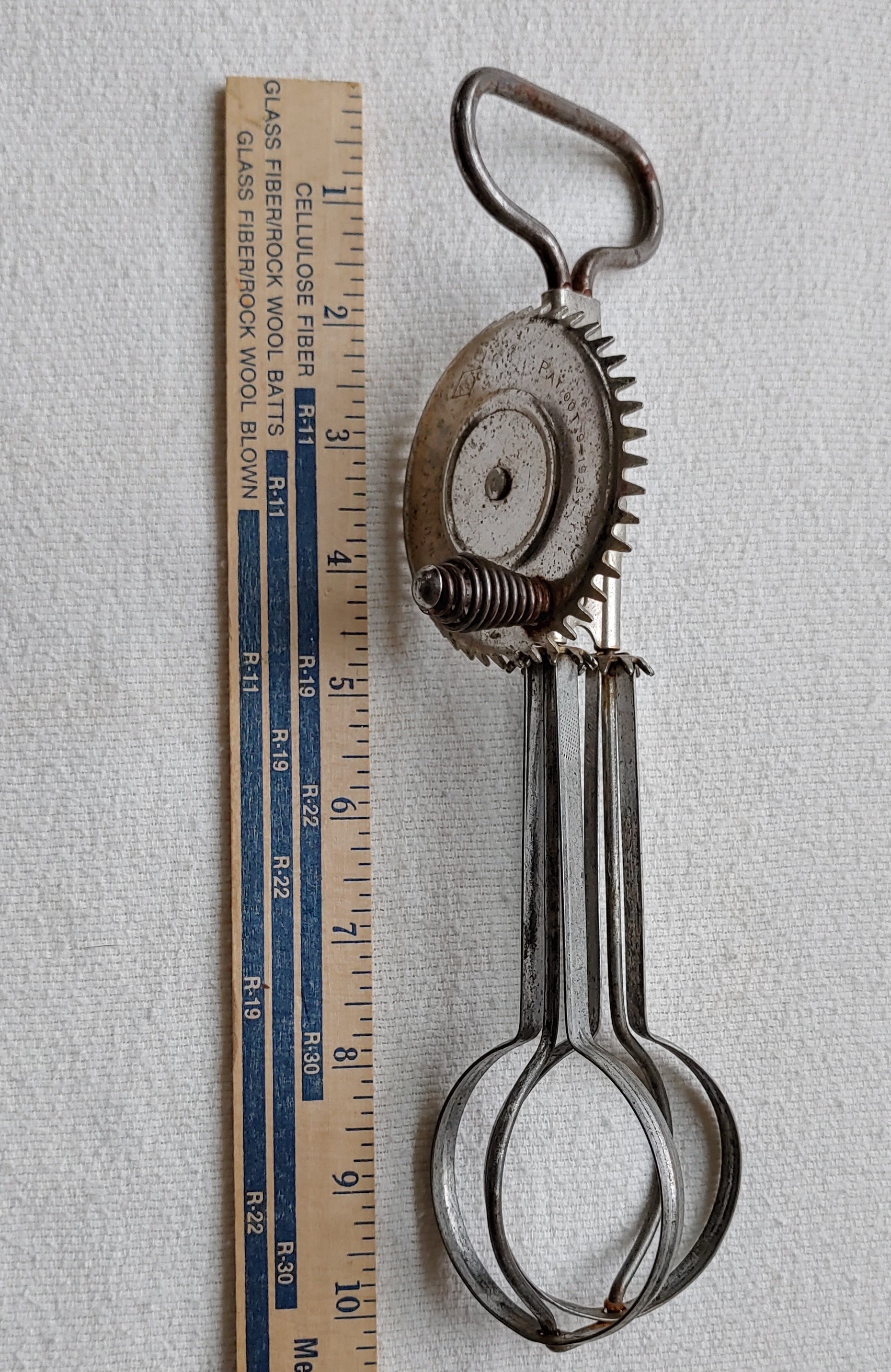 Vintage Antique Patent 1923 Hand Crank Mixer Farmhouse Decor Made in USA Etsy