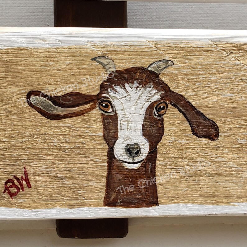Goat Yard Goat Sign Funny Farm Animals Outdoor Décor Etsy