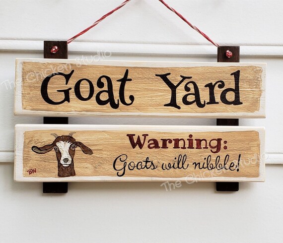 Hand Crafted Funny Farmhouse Kitchen Signs by The Old Rusty Goat