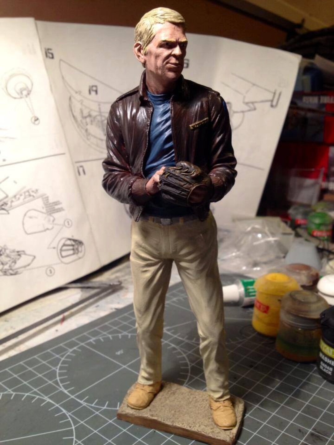 200mm cooler King Capt. Virgil Hilts USAAF the Great Escape Etsy