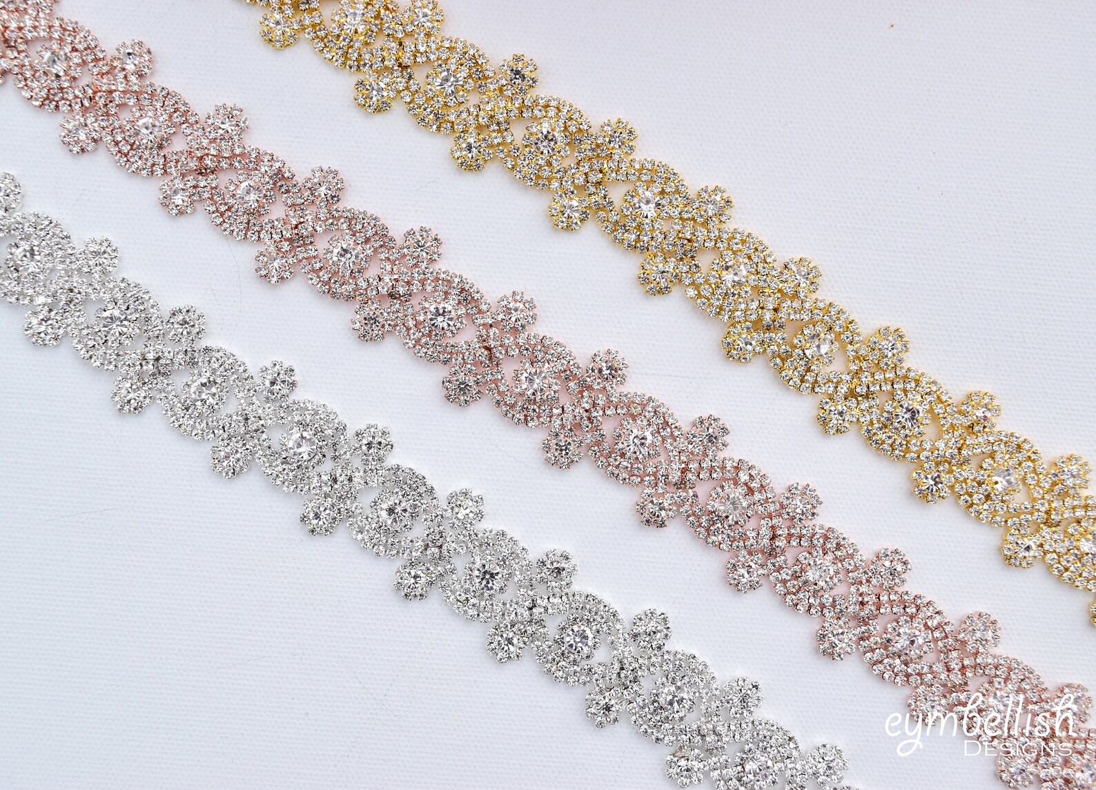 thin rhinestone belt