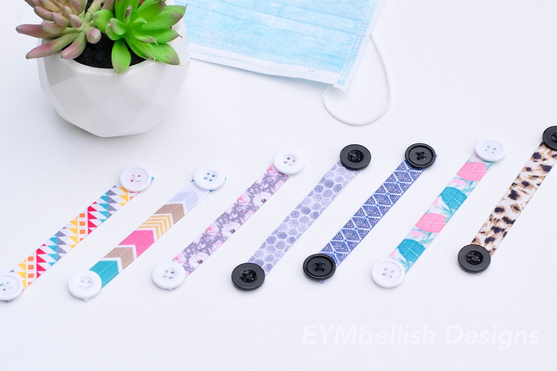 Ear Savers for Face Masks Comfortable Mask Extenders for PPE Etsy