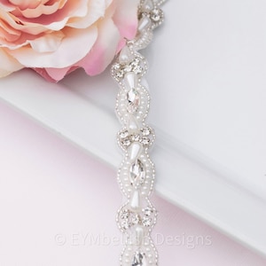 Bridal Belt With Clasp Etsy