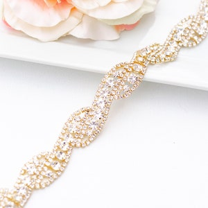 Gold Bridal Belt- Bridal Accessory -Gold Bridesmaids Belt -Gold Bridesmaids Accessories- Bridesmaids sash -Bridal Sash EYM B040