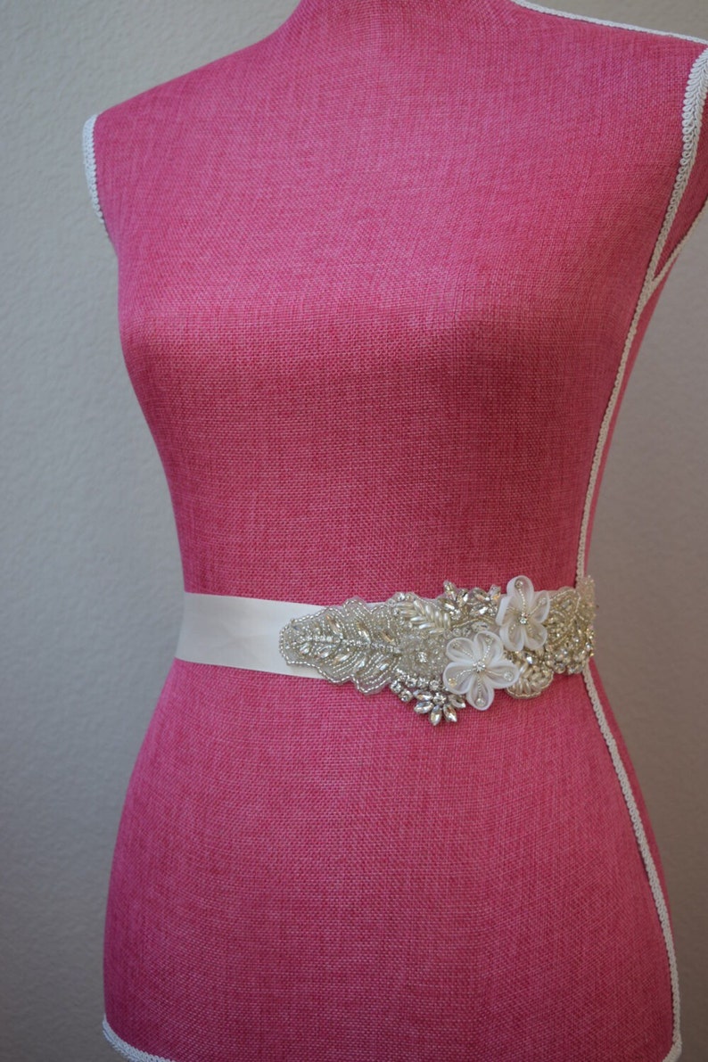 rhinestone belt sash