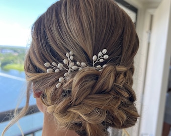 Pearl Hair Pins for Bride- H005