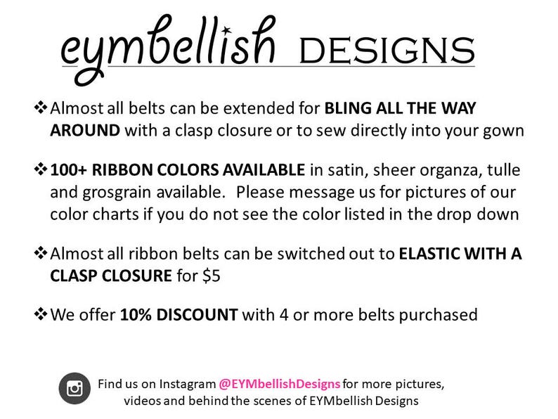 thin rhinestone belt