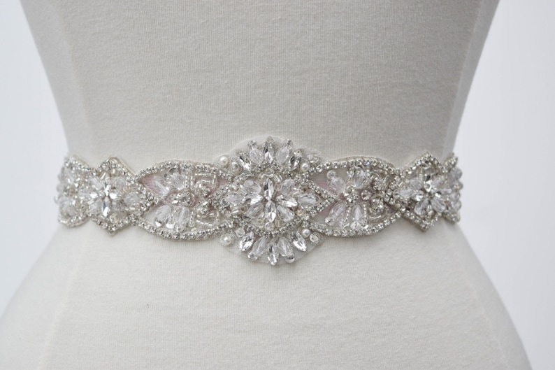 rhinestone belt sash