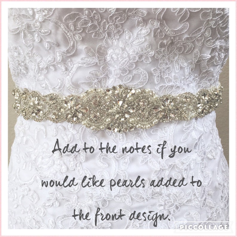 Crystal Belt -Bridal Accessory & Special Occasions